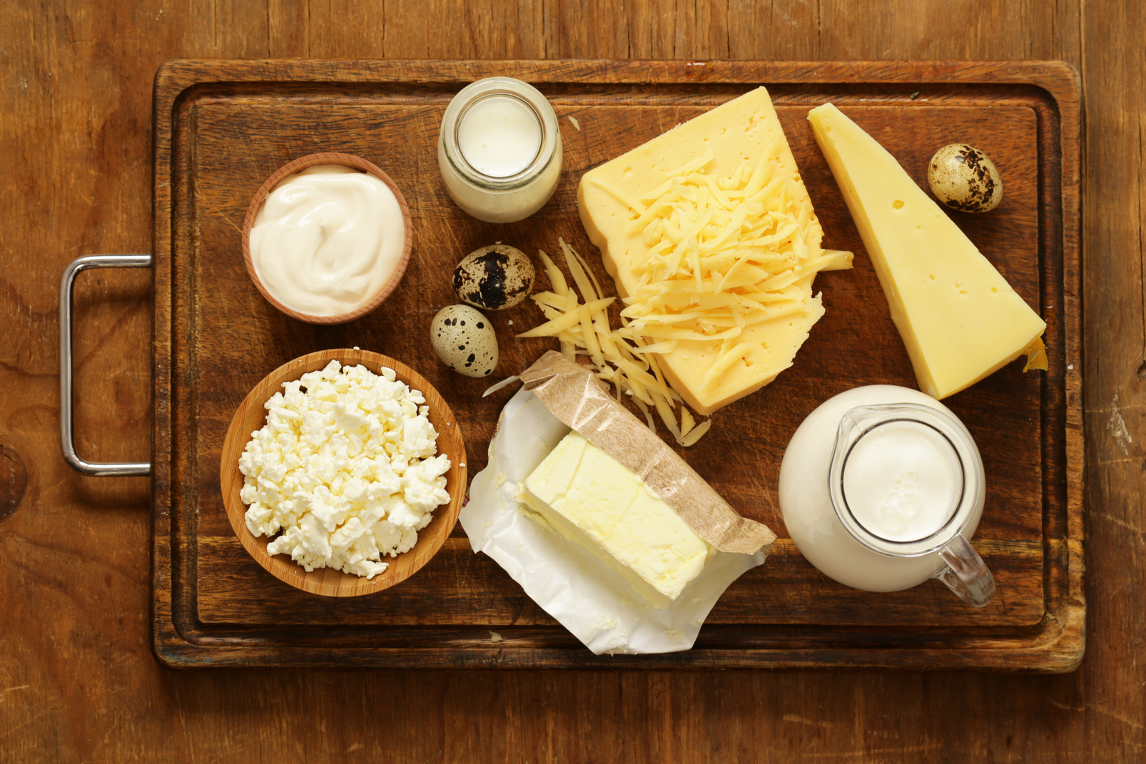 Assorted Dairy Products